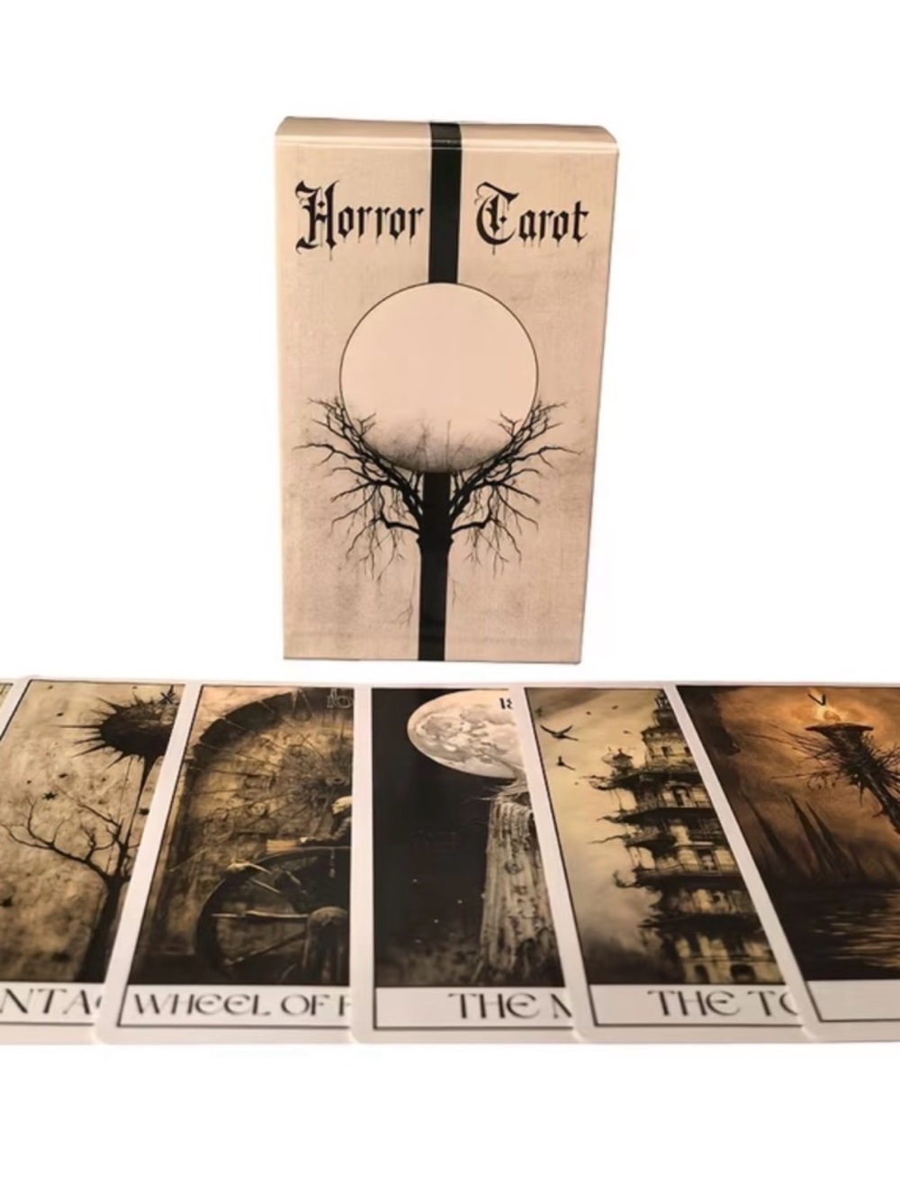 Horror Tarot Deck — Gothic Tarot Cards New